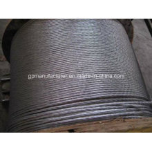 High Tension Hot Dipped Guy Wire Earth Wire Galvanized Steel Wire Strand